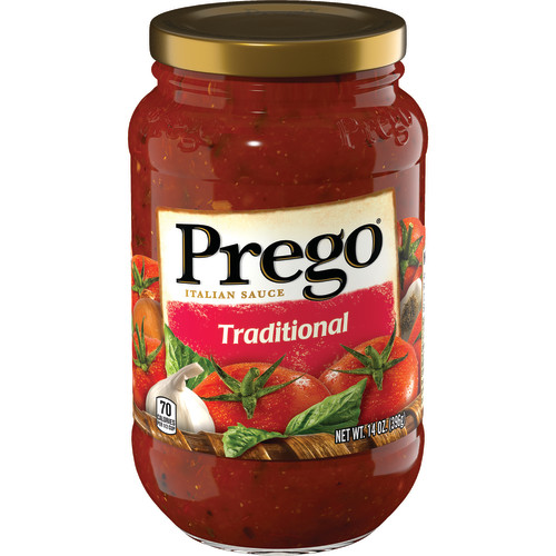 PREGO TRADITIONAL ITALIAN SAUCE 14OZ | Beach Basket Online